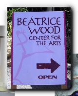 Beato Wood Center Sign