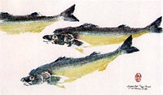 Gyotaku Fish Print